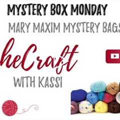 🧶Mystery Box Monday: Mary Maxim Mystery Box Unboxing! 🧶| Nichecraft with Kassi | 📦 August 2022