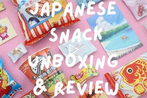 The Best Mascot Monthly Mix Japanese Snack Subscription Box Unboxing and Review