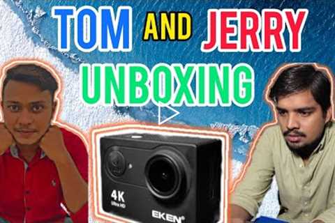 Gadgets unboxing with Tom & Jerry | Tom & Jerry Creations | Pakistani Tom and Jerry #Camera ..