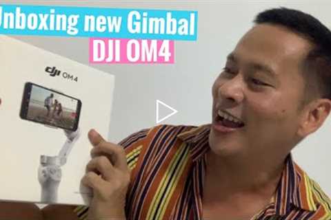 Unboxing a new Gimbal Set | DJI OM4 | Testing the new gadget | Funny side of Marco