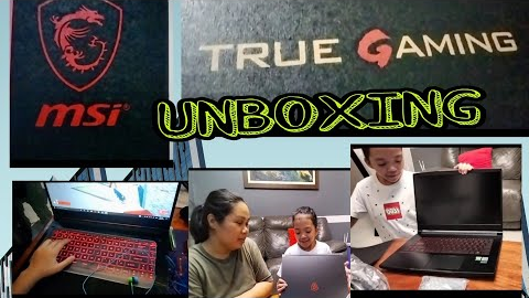 Unboxing MSI Laptop #msi #gadgets #laptop #mvlogs