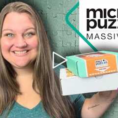 The Best Puzzle Subscription Box! MICRO PUZZLES Unboxing & Review | June and July 2022