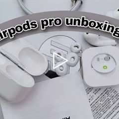 Unboxing airpods pro and review sound quality🔥usa edition #trending #airpodspro