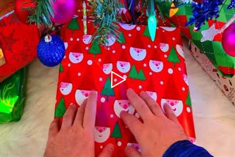 Christmas Gift Unwrapping - Gift Ideas - ASMR Unboxing Hulk, Hedwig, Egg Surprises, Dominos, Jenga