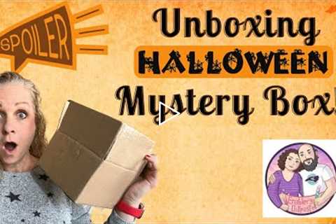 Unboxing || Halloween Mystery Box || Enablers Outpost 🎃 || SPOILER!!!