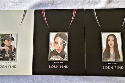 BLACKPINK album unboxing - Born Pink - OMG!!!! MY JISOO LUCK!!!!