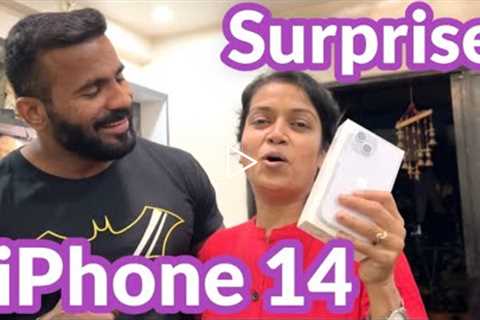 i phone 14 / surprise gift to my wife / apple phone 14 series 2022 / i phone 14 unboxing