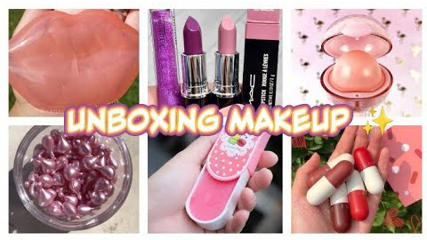 ASMR | unboxing makeup and skin care products |5