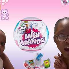 Unboxing Mini Brands! FIRST YOUTUBE VIDEO