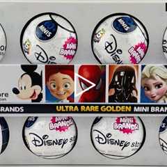 Mini Brands Disney Store Edition Surprise Capsules Opening Toy Review ASMR | Ultra Rare Golden
