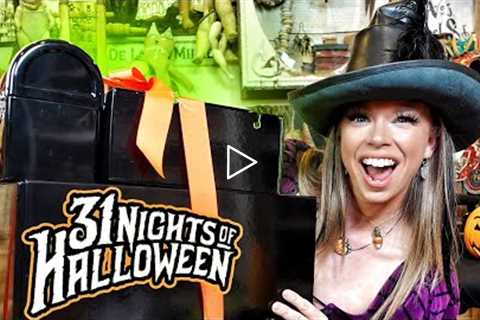 Unboxing HUGE Halloween Mystery PR Boxes! - Snacks, Beauty, Decorations!