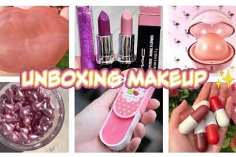 ASMR | unboxing makeup and skin care products |5