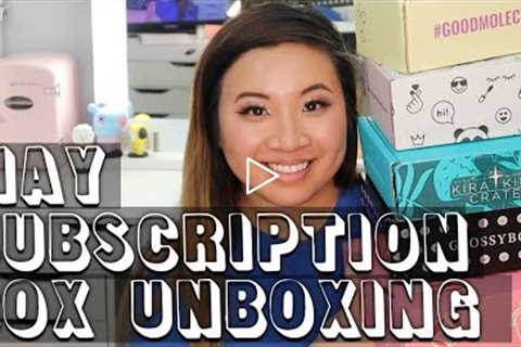 K-BEAUTY SUBSCRIPTION BOX UNBOXING FOR MAY (sort of LOL)