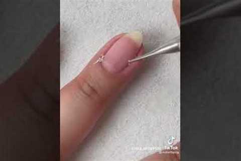 nail care routine 💅💜/cuticle care routine/ This is great for keeping nails healthy