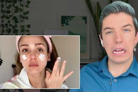 Specialist Reacts to Jessica Alba''s Skin Care Routine