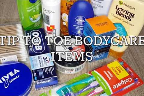 Tip to Toe body care products