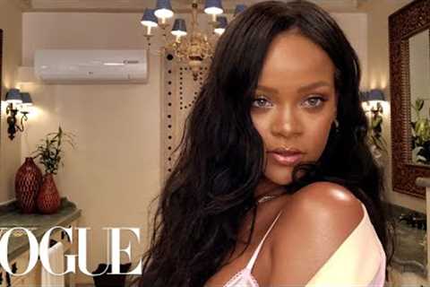 Rihanna''s Epic 10-Minute Guide to Going Out Makeup | Beauty Secrets | Vogue