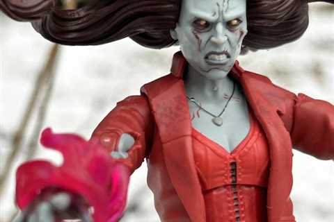 REVIEW: Marvel Legends Zombie Scarlet Witch (Disney+ Khonshu Series)