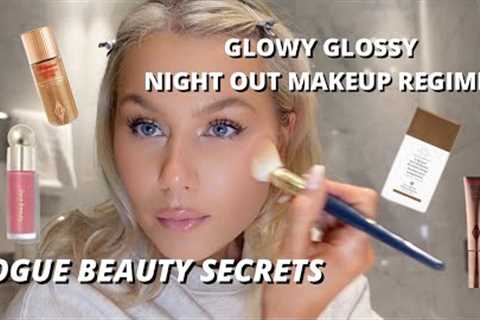 GLOW UP MAKEUP REGIME | TIK TOK VIRAL PRODUCTS & TECHNIQUES | GO TO GLAM NIGHT OUT FACE, GLASSS ..