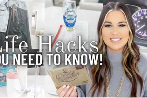 2023 HELPFUL HOME + LIFE HACKS | NEED TO KNOW LIFE HACKS | LITTLE HACKS TO HELP WITH EVERDAY LIFE