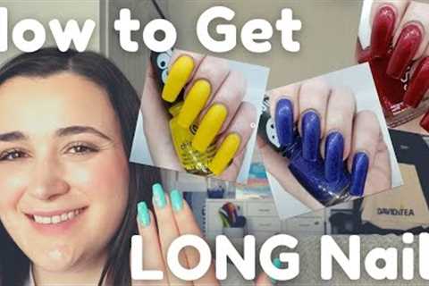 How to Get and MAINTAIN Long Nails | My Nail Care Routine + Tips & Tricks