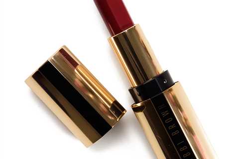 Bobbi Brown Plum Brandy & Red Velvet Luxe Lipsticks Reviews & Swatches