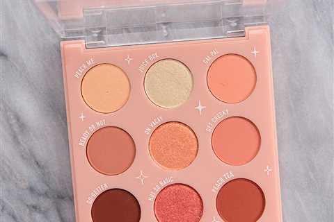 ColourPop Peach Out Palette Review & Swatches