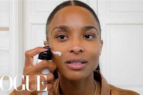 Ciara''s 1-2 Step Guide to Glowing Skin & Power Brows | Beauty Secrets | Vogue