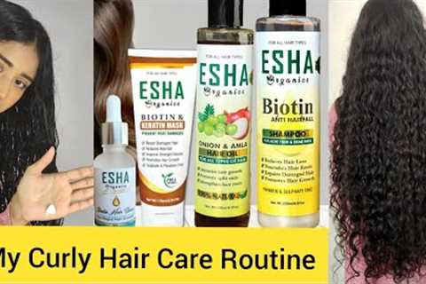 My Haircare Routine with @eshaorganics Hair Products #eshaorganics #fakhrakhanum #haircareproducts
