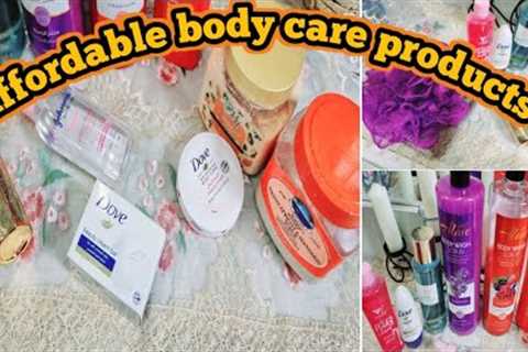 Affordable body care products || complete body care routine guide