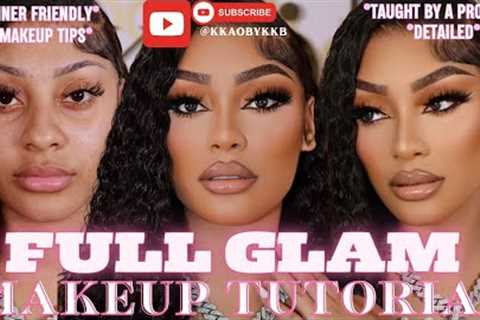 FLAWLESS FULL Glam Makeup Tutorial: Learn how to do it like a PRO