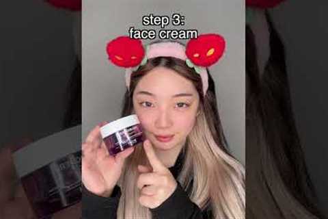 5 step korean skincare routine #shorts