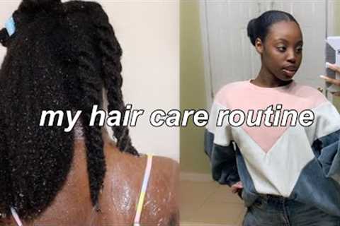 MY NATURAL HAIR CARE ROUTINE (type 4 hair) !!