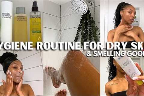 My Hygiene Routine for DRY SKIN 2023 | moisturizing skin care, body care + NEW PRODUCTS | Janika B