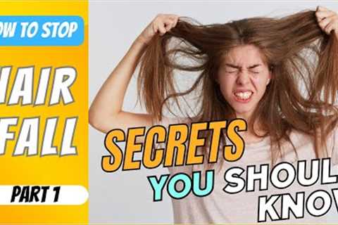 How to stop hair fall | How to stop hair loss