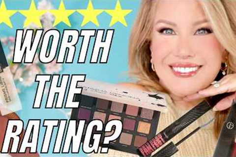 Testing A Full Face Of Sephora''s TOP RATED Makeup ⭐ Tutorial & All Day Wear Test
