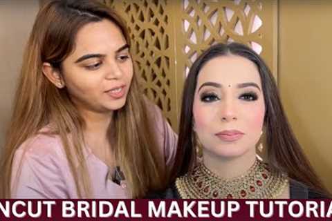 UNCUT INDIAN BRIDAL Makeup Tutorial by Sakshi Gupta MUA #makeup #tutorial