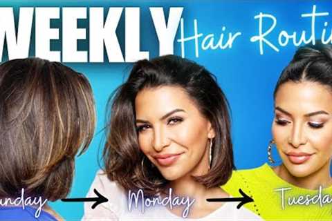 Here''s a Weekly Hair Care Schedule that will give you Shiny, Healthy Strands! GUARANTEED!