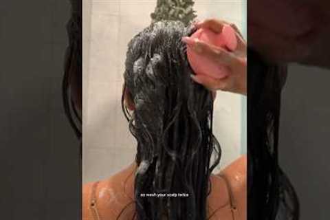 Oily Scalp & Dry Ends Hair Care Routine 🧖🏽‍♀️🧴🫧