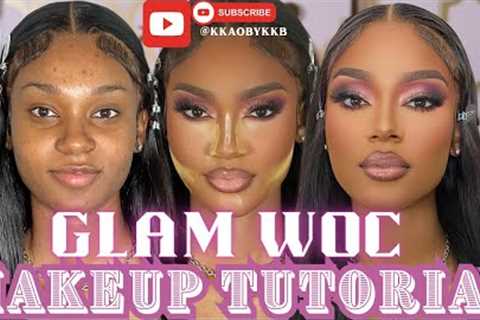 Glam WOC Makeup Tutorial