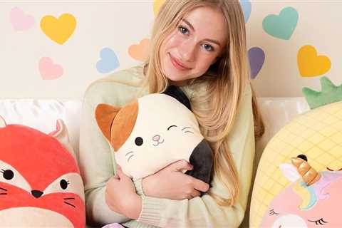 Kids Will Love to Cozy Up to the Squishmallows Heating Pad