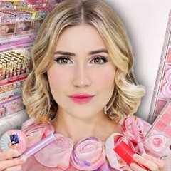 Full Face Japanese Drugstore Makeup *shopping in Tokyo for makeup*