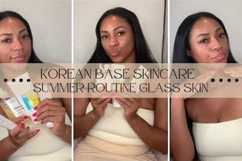 UPDATED GLASS SKIN KOREAN BASE SKIN-CARE ROUTINE