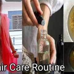 My Hair Care Routine | Hair Growth Remedy At Home | Hair Fall Toner At Home