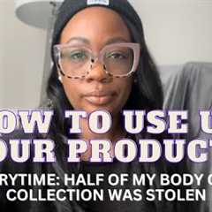 HOW TO USE UP YOUR BODY CARE | BATH & BODY WORKS | BODY CARE COLLECTION