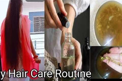 My Hair Care Routine | Hair Growth Remedy At Home | Hair Fall Toner At Home