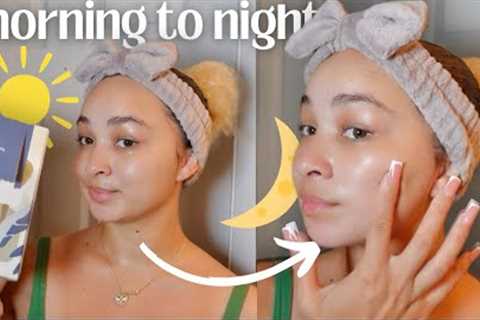 How to keep your skin CLEAR! *FULL morning to night skincare routine* | follow these steps!