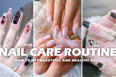 Secrets to Beautiful and Healthy Nails 💅 Expert Nail Care Tips #aesthetic #skincare #nailcare